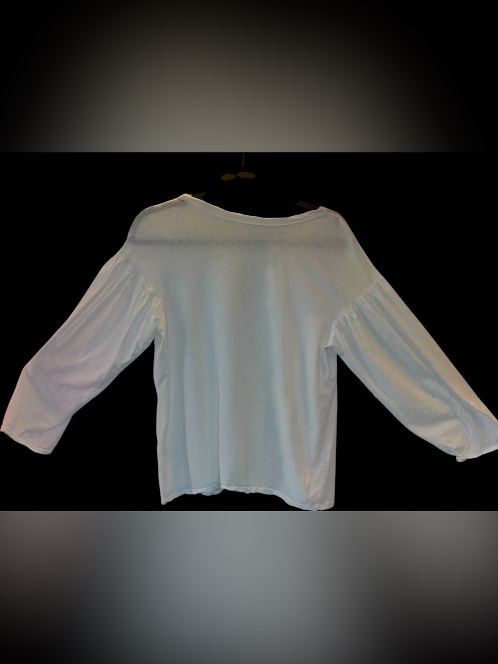 A.L.C. White Puff-Sleeve Women's t shirt - Picture 10 of 10